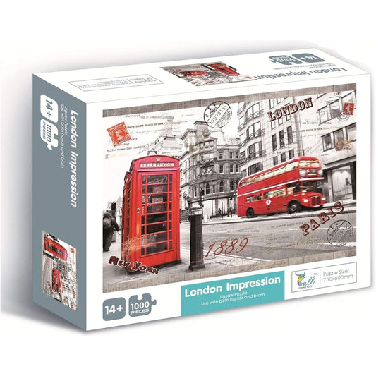 London Impressions Jigsaw Puzzle - 1000 Pieces