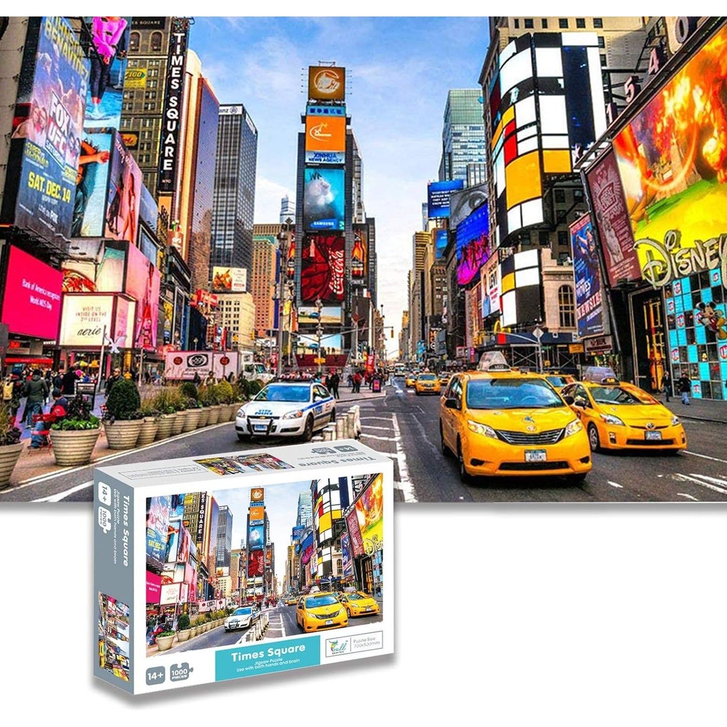  Times Square Jigsaw Puzzle - 1000 Pieces