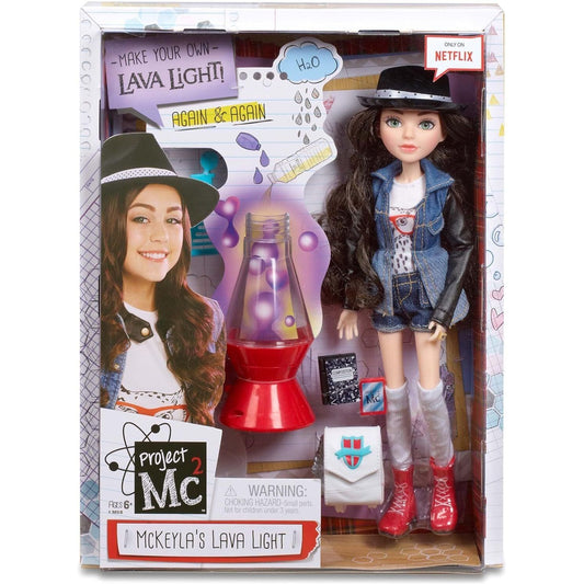 Project MC2 Toy Doll Mckeyla's Lava Light 