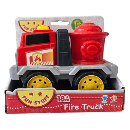 Fun Stuff Red Interactive Fire Truck Toy Product