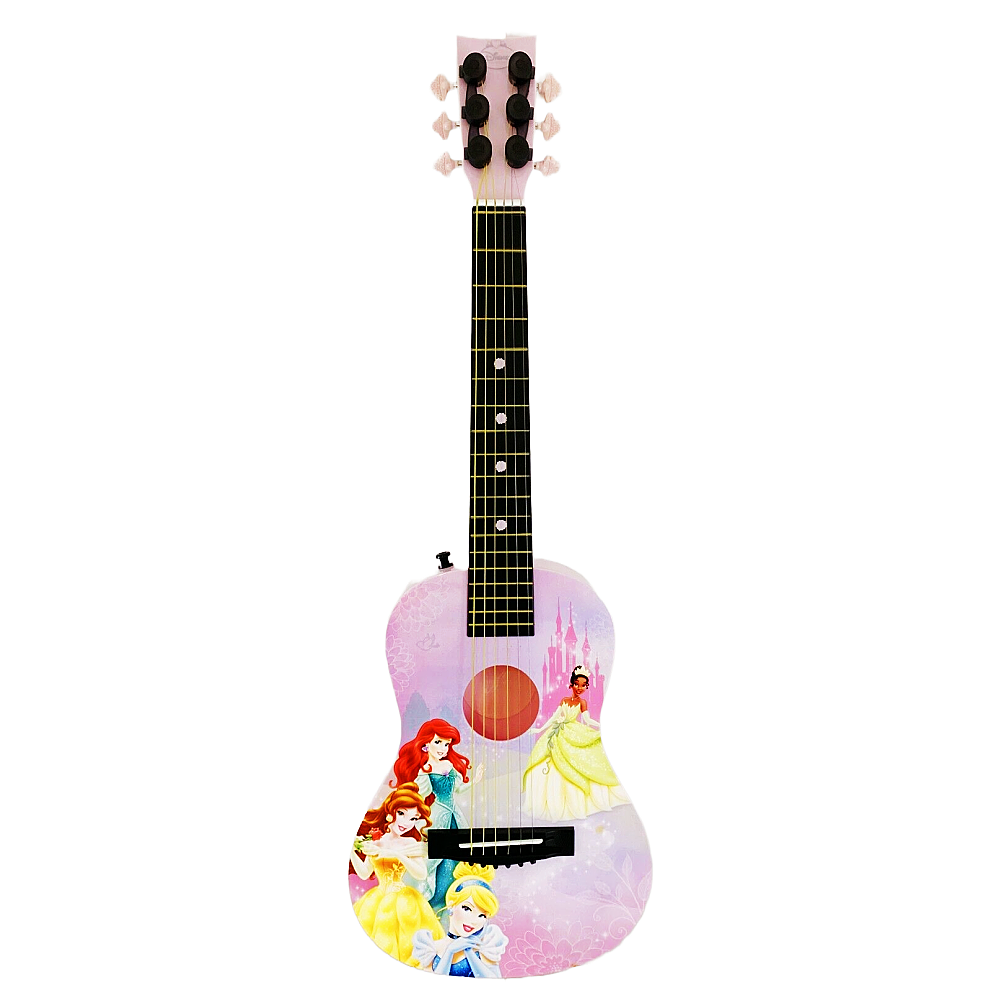 Disney Princess Acoustic Guitar Musical Instrument with Chord Cards