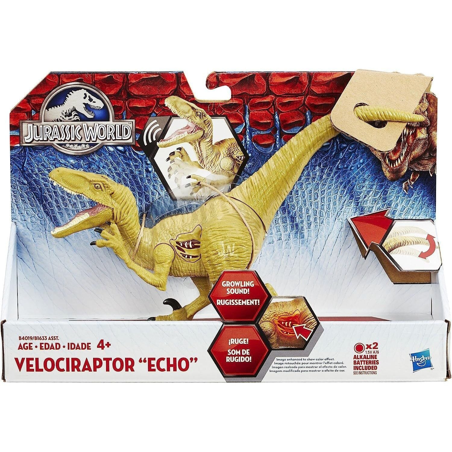 Jurassic World Dinosaur Toy - Velociraptor (Echo)