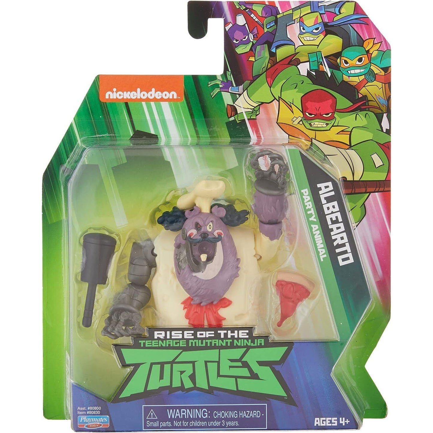 PlayMates Albearto Rise of The Teenage Mutant Ninja Turtles
