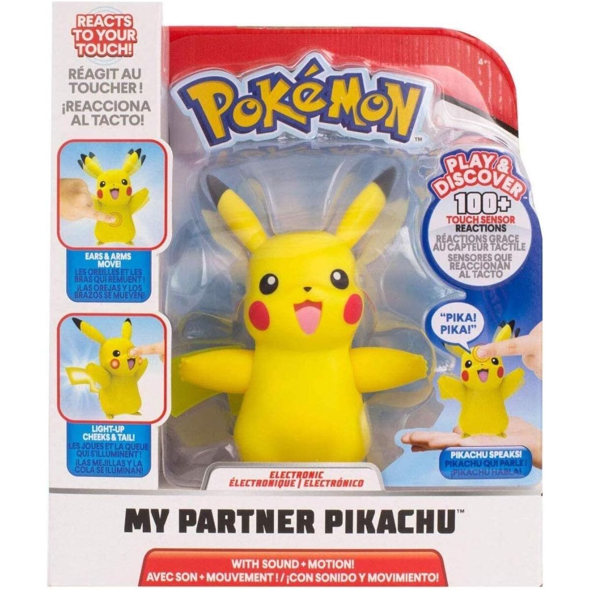 Pokemon Electronic & Interactive My Partner Pikachu with Sound and Motion