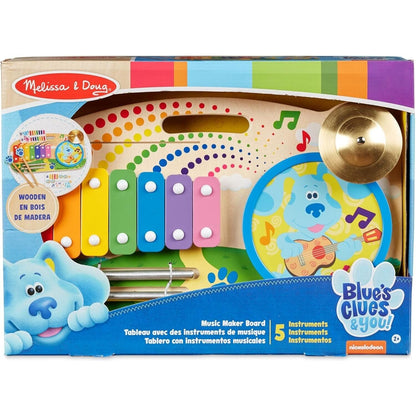 Melissa & Doug Nickelodeon Wooden Music Maker Musical Toy